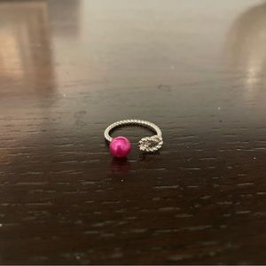 Pearl Ring Size Adjustable